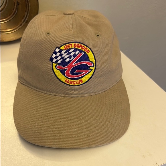 Chase Authentics Tan Jeff Gordon Fan Club Hat - Picture 1 of 8